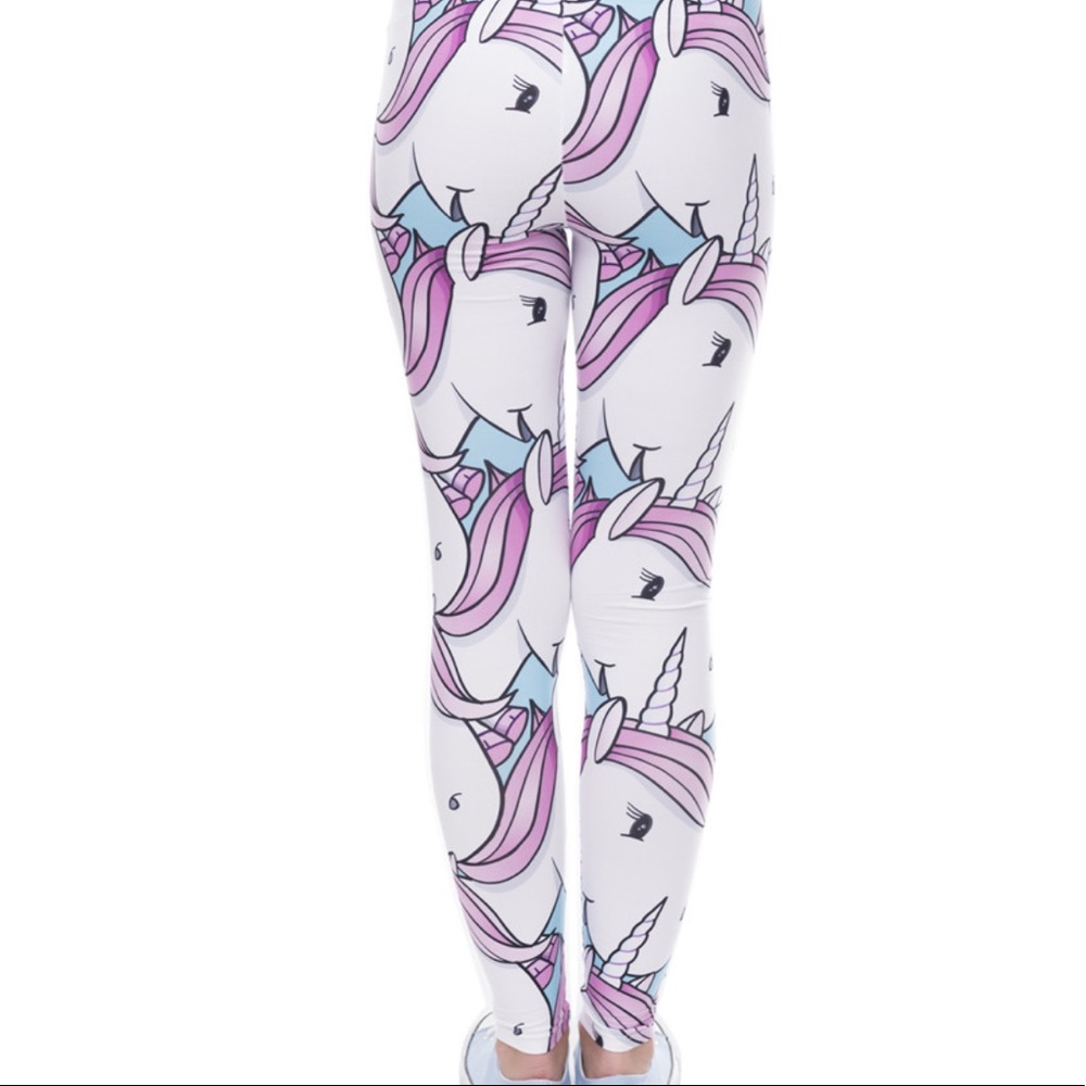 🦄Unicorn Leggings New - Picture 5 of 7